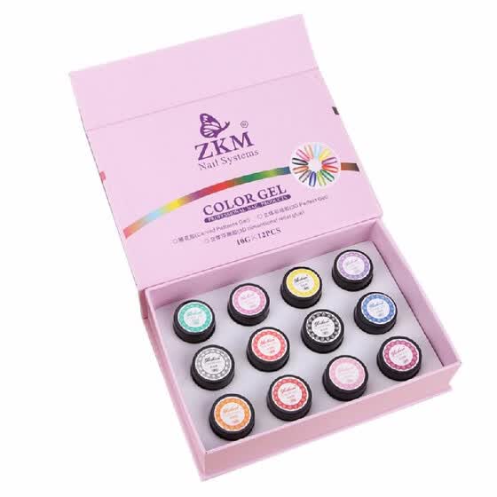 Amazon Com Lookathot Pack Of 6 Colors 3d Nail Art Creative Elastic