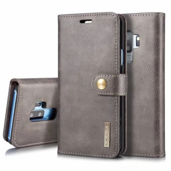 Shop Luxury PU Leather Wallet Case For Samsung Galaxy S9 plus Cards ...