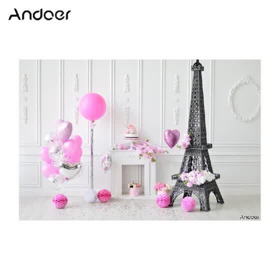 Shop Andoer 2 1 1 5m7 5ft Third Birthday Backdrop Cake Balloon