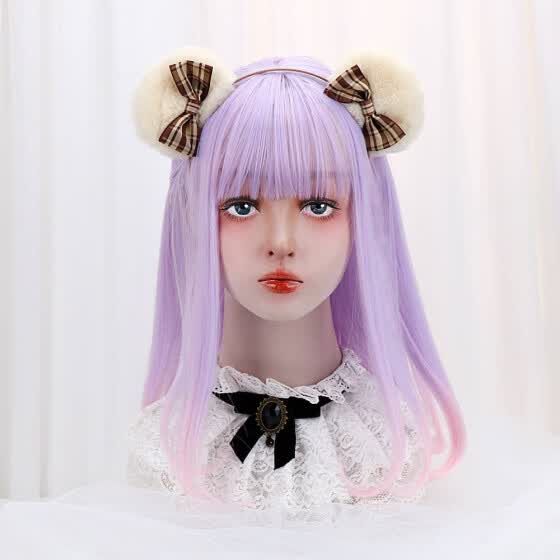 lilac cosplay wig