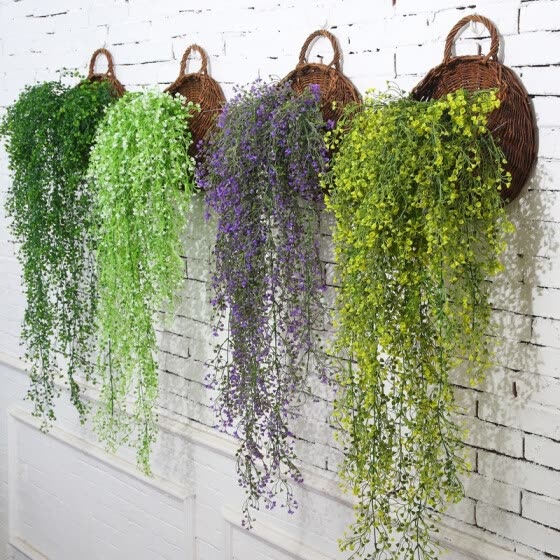 Shop Hot Style 115cm Bell Willow Wall Hanging Artificial