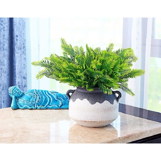 Shop Artificial Fernwort Persian Leaf Artificial Plant Fake