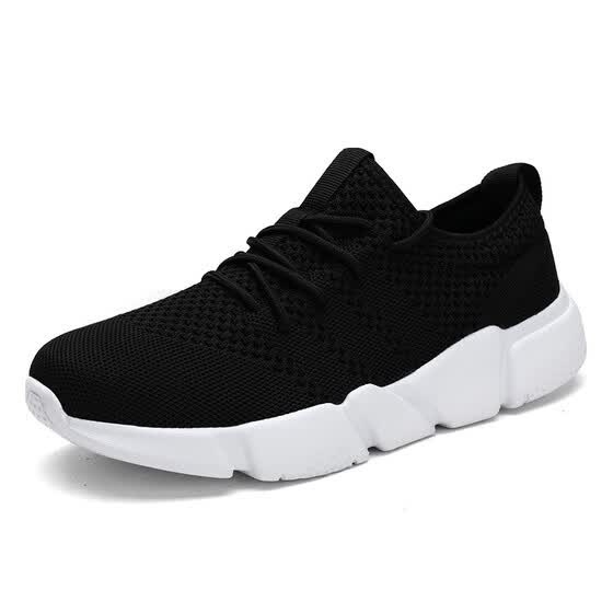 Zapatos transpirable hombres de marea zapatos suelo deportivos malla de negro verano 7rB7xqSw