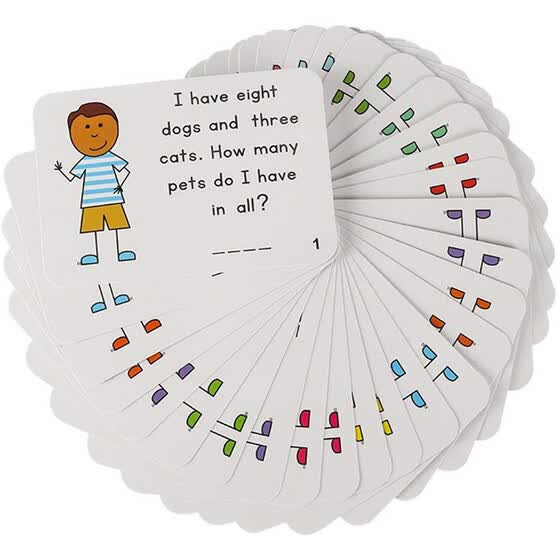 72 pc- Hoja de preguntas sobre la respuesta a las oraciones Tarjetas