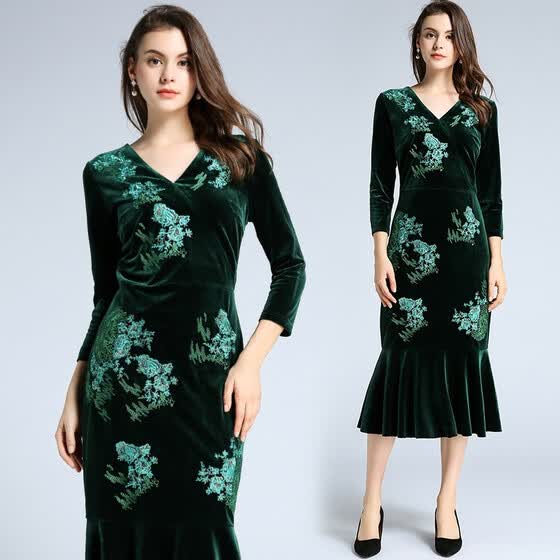 Trumpet Cocktail Dresses Vintage