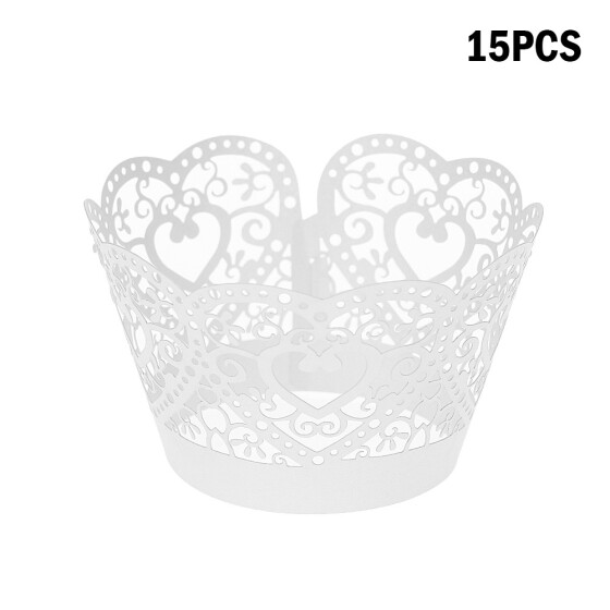50pcs/set Paper Cupcake Wrappers Cup Cake Decoration For Wedding Birthday Party
