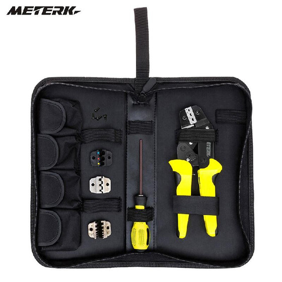 Professional Wire Crimper Ratchet Terminal Crimping Pliers 0.25-2.5mm² US Stock