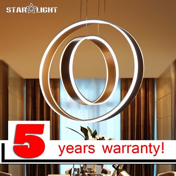 Lofahs Modern Led Living Room Dining Chandelier Hanging Lofahs Modern Led Living Room Dining Chandelier Hanging Double Ring Lighting Smart Home