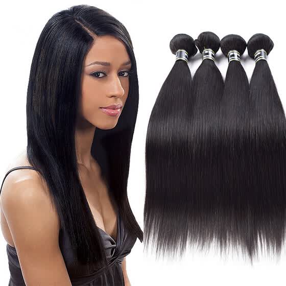 Shop 7a Grade Brazilian Virgin Hair 4 Bundles Straight Hair Highly