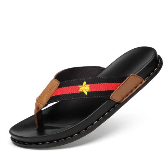 best mens leather flip flops