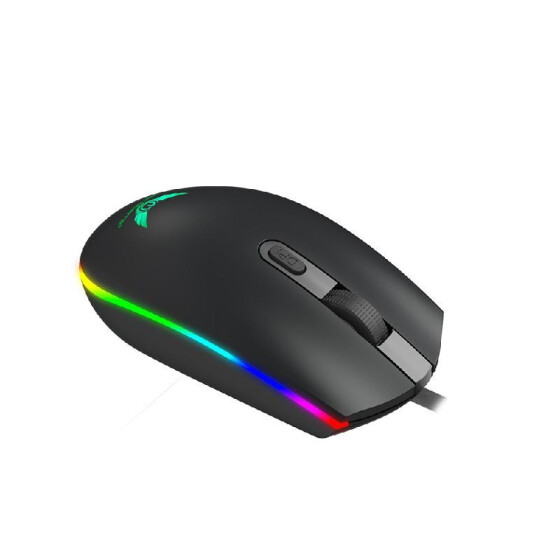 1600DPI RGB LED Optical USB Wired Gaming Mouse 4 Buttons Gamer Computer Mice