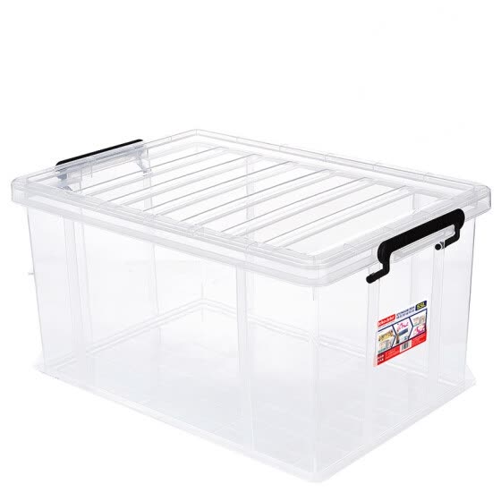 big transparent plastic box