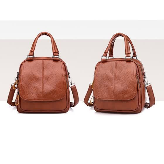 leather ladies backpack bag