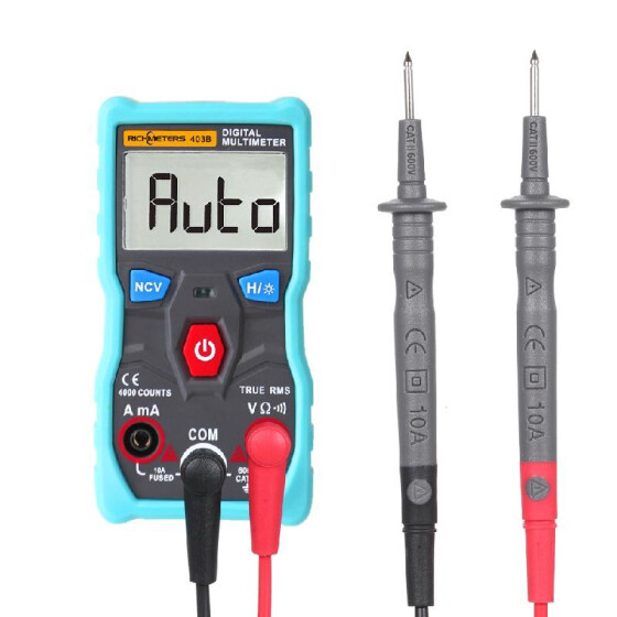 RICHMETERS VC921 Mini Digital Multimeter True-RMS Auto Range Frequency AC/DC …