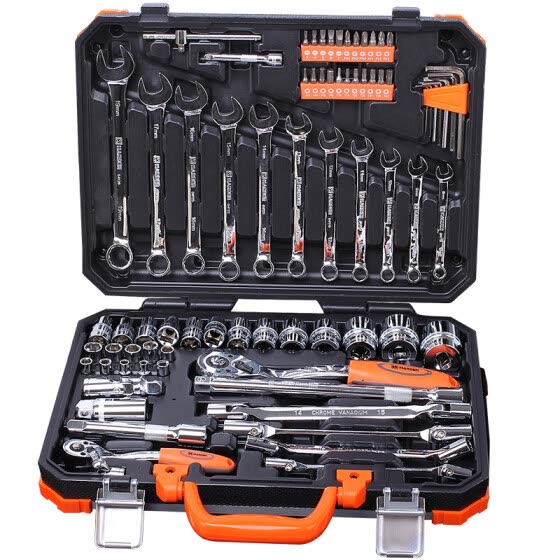 Gedore Tool And Socket Wrench Set 1 4 1 2 100 Parts Tool Set Red Black Incl Reversible Ratchet Sw 4mm 32mm