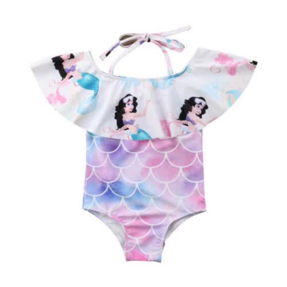 baby girl mermaid swimsuit