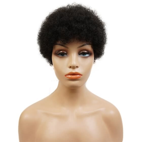 afro american human hair wigs