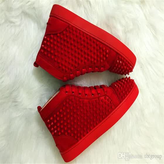 red bottom flats for women