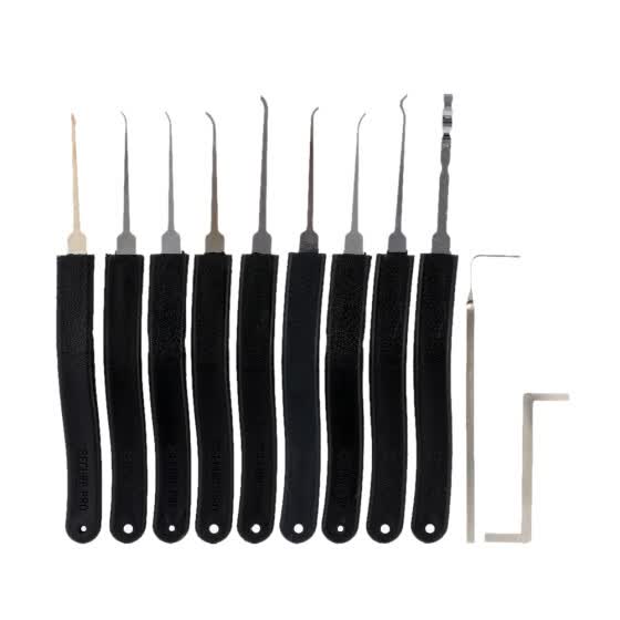 Shop 9pcs Door Lock Pick Quick Opener Tools Set Professional