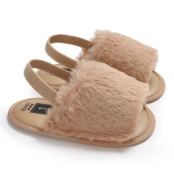 girls slip on sandals