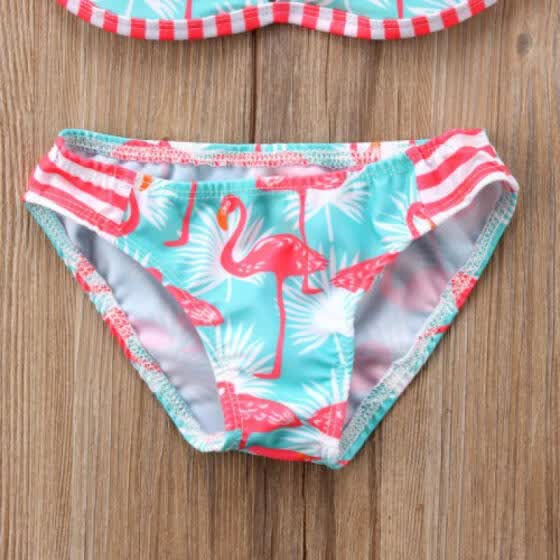 flamingo bathing suit baby