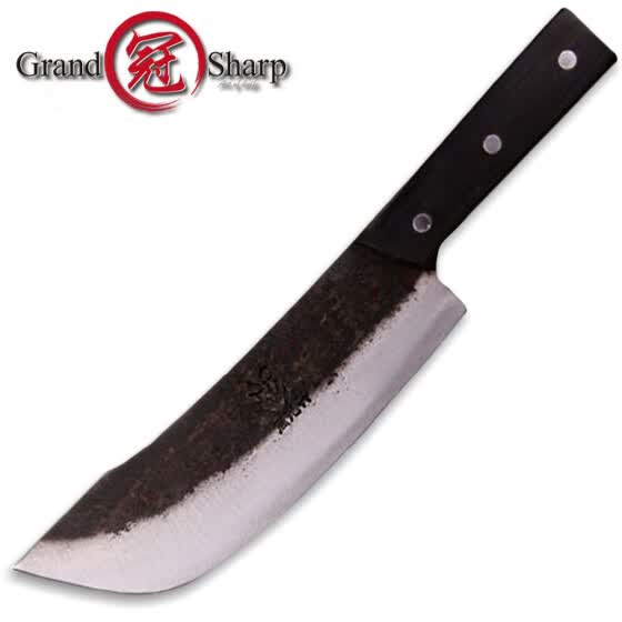 Shop 8 Inch Chef Cleaver Knife Chopper Slicing Cooking Tools Handmade Kitchen Chef Knives Traditional Chinese Style Pro Slaughter Knife Online From Best Kitchen Knives Accessories On Jd Com Global Site