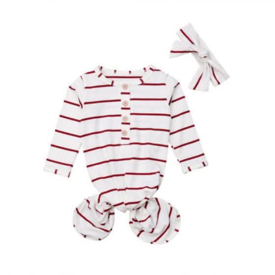 Shop Infant Newborn Baby Stripe Crib Sleeping Bag Sleepsack Wrap