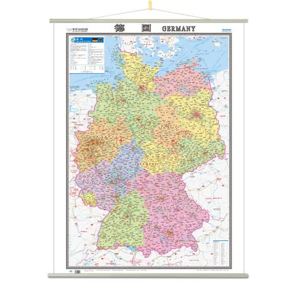 Shop 世界分国地图挂图 德国地图挂图1170mm 860mm Online From Best Wall Map Folding Map On Jd Com Global Site Joybuy Com