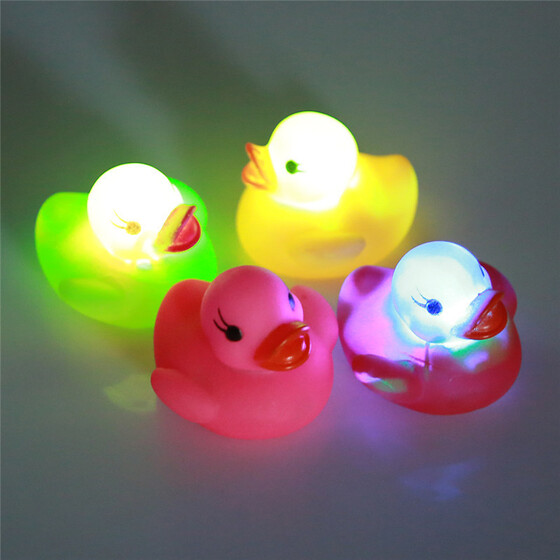 flashing bath ducks