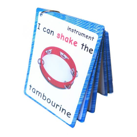 Shop 25 Musical Instrument Flash Cards English Word Learning