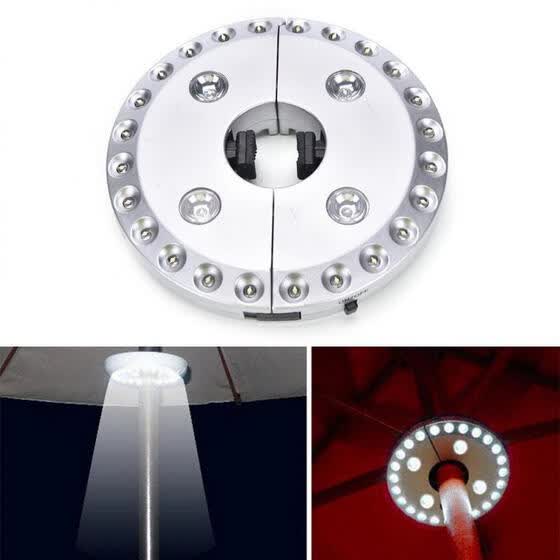Outdoor Garden Camp Patio Umbrella 24 4 Led Night Light Outdoor Garden Camp Patio Umbrella