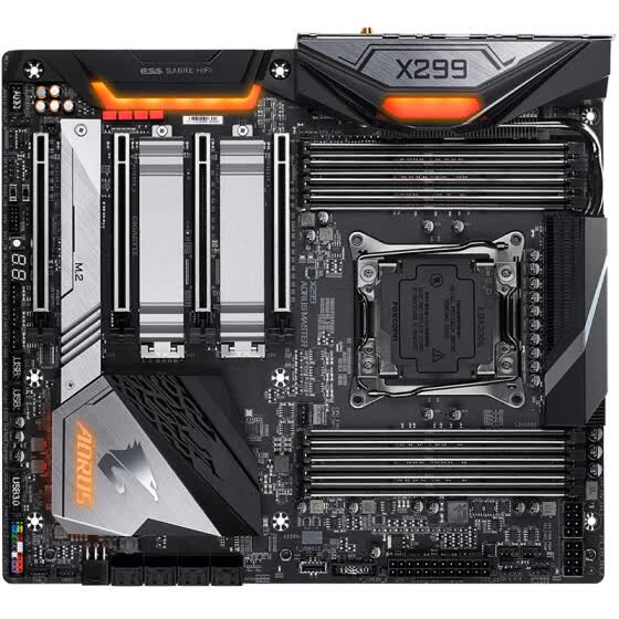 Материнская плата gigabyte x299x aorus master обзор