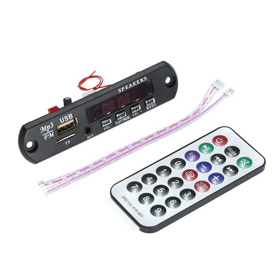 Shop Wireless Bt Mp3 Wma Decoder Board Car Audio Fm Radio Module