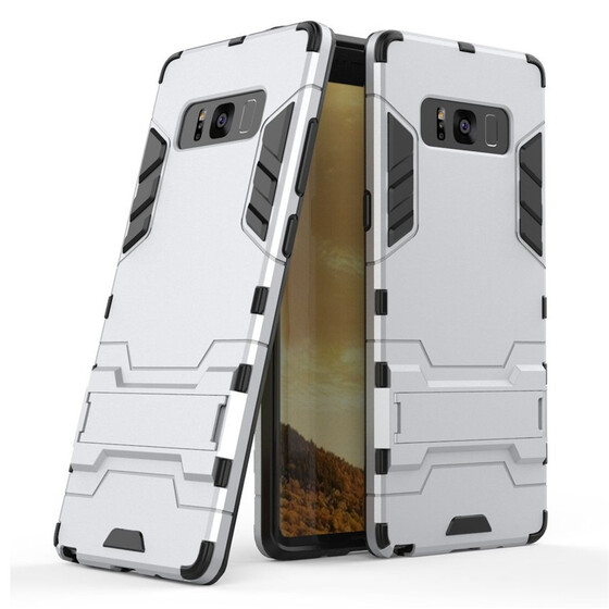 2 in 1 Shockproof with Kickstand Feature Hybrid Dual Layer Armor Defender Protective Cover 6.18 inch Blue Case for Xiaomi Pocophone F1