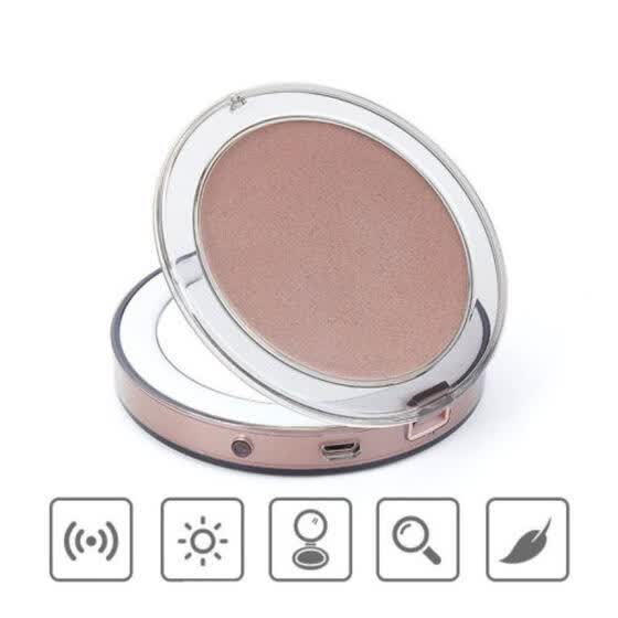 Lighted Makeup Cosmetic Vanity Mirror 3x Magnification Lighted Makeup Cosmetic Vanity Mirror
