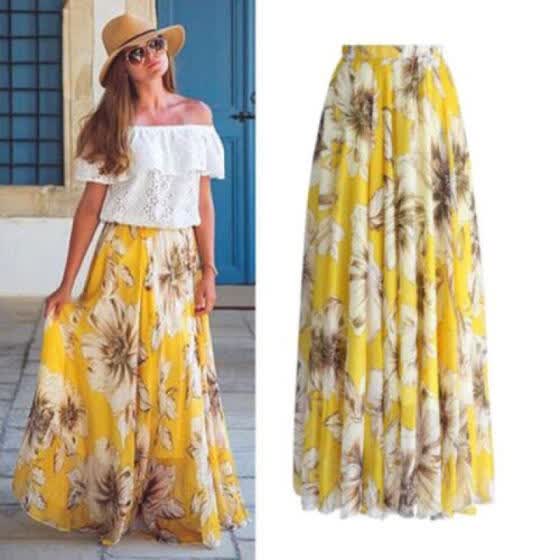 high waisted maxi skirt australia