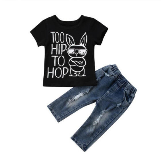 Dress Outfits Set Cacual Clothes ac 2PCS Toddler Baby Kid Girls T-shirt Tops