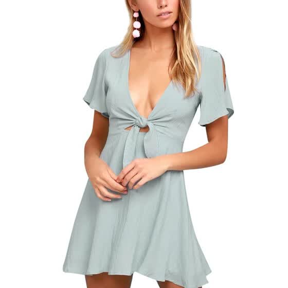 casual pink sundress