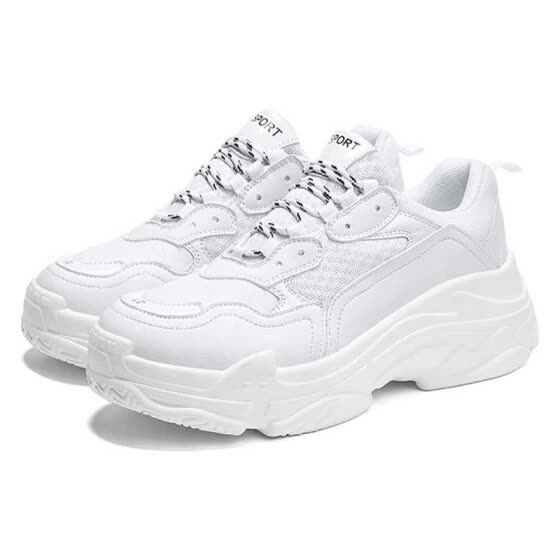 thick sole tennis shoes