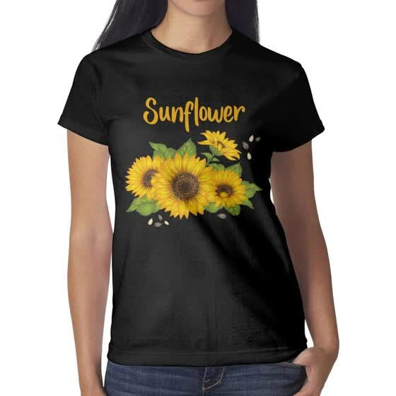 camisetas de girasoles