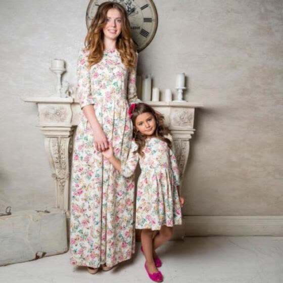 mom and daughter dresses uk