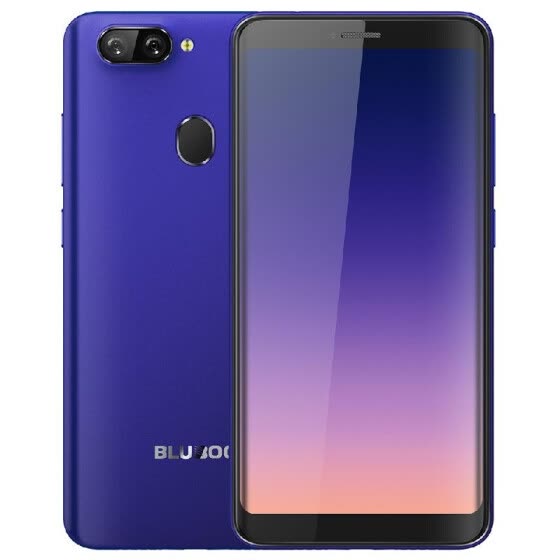 Bluboo D6 Android 8.1 Face ID 16GB+2GB 5.5inch Mobile Phone Dual Back Cameras Fingerprint Unlock 3G WCDMA Dual SIM Smartphone