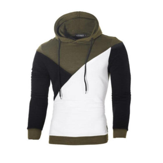 Men/'s Winter Warm Slim Fit Hoodie Jumper Sweatshirt Coat Jacket Outwear Sweater