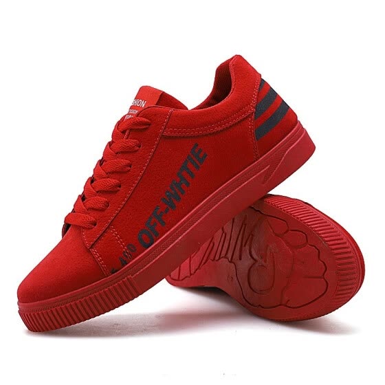 zapatos rojos tenis