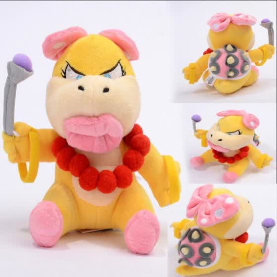 Shop Super Mario Bros Wendy O Koopa Bowser Koopaling Soft Plush My