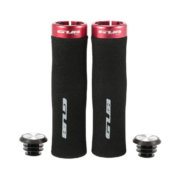 1Pair Anti-slip Double Lock On Cycling MTB Mountain Bike Bicycle Handlebar Grips
