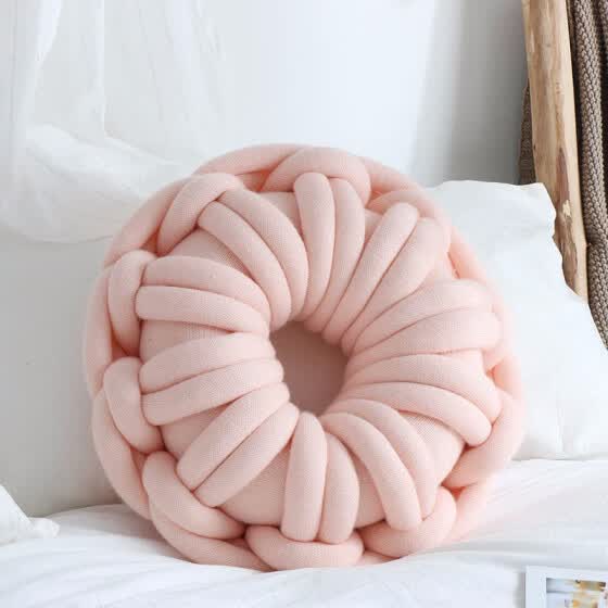 Shop Round Decorative Knot Sofa Cushion Chair Back Cushion Soft