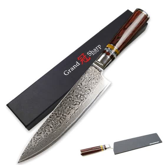 Shop Grandsharp 8 Inch Japanese Damascus Knife Damascus Chef Knife