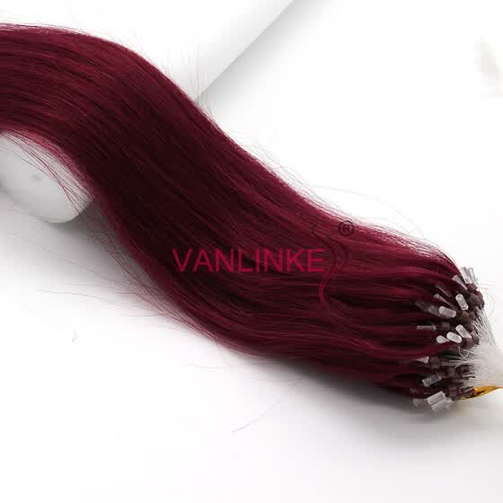 Shop Micro Ring Beads Easy Loop Tip Women S Human Hair Extensions
