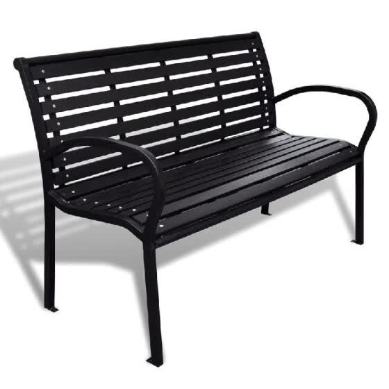 Shop Festnight 3 Seater Outdoor Patio Garden Bench Porch Chair